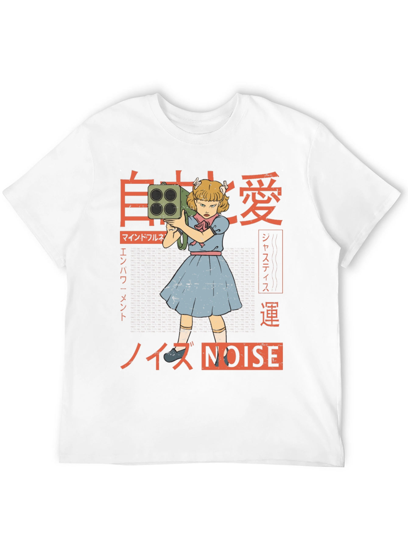 Edgy Anime Style Graphic Tee