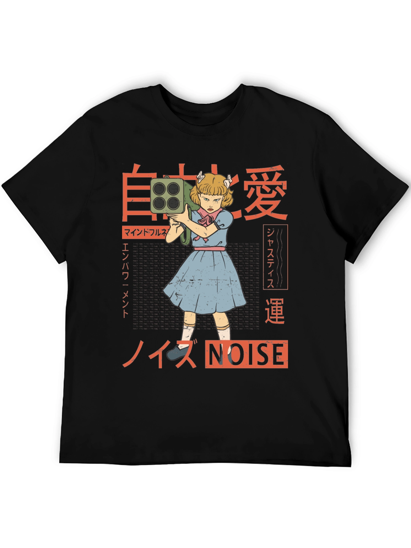 Edgy Anime Style Graphic Tee
