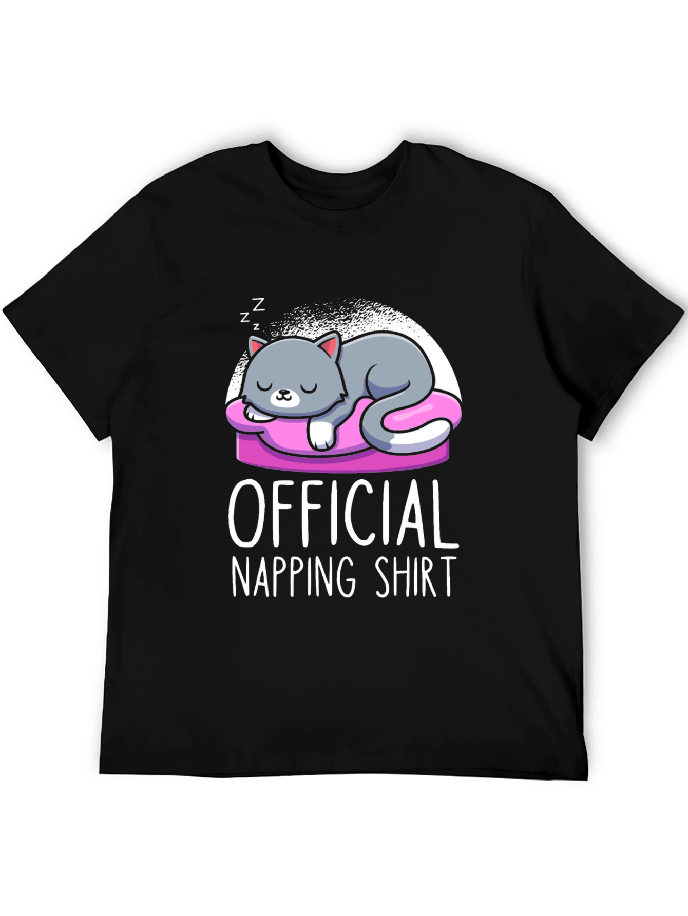 Official Napping Shirt - Cute Cat Design