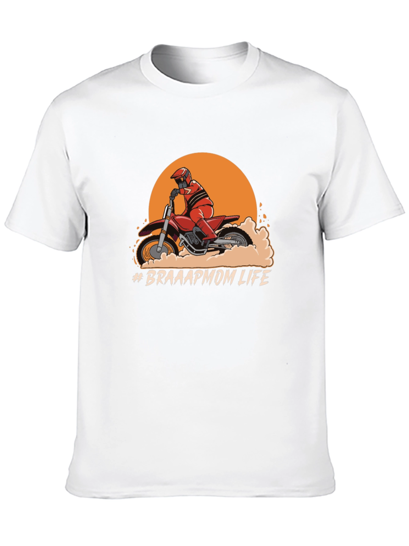 Braaap Mom Life Graphic T-Shirt
