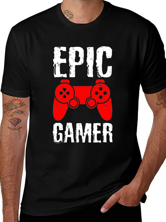 Epic Gamer T-Shirt - Controller Graphic Tee