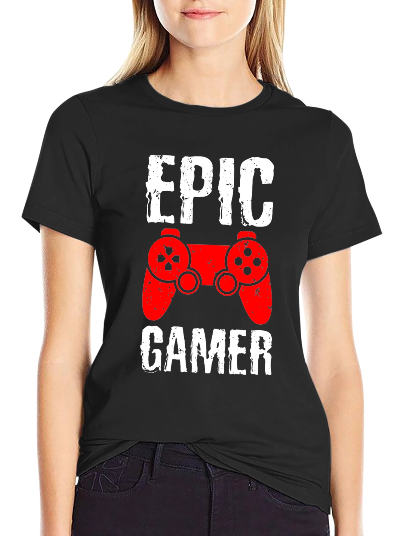 Epic Gamer T-Shirt - Controller Graphic Tee