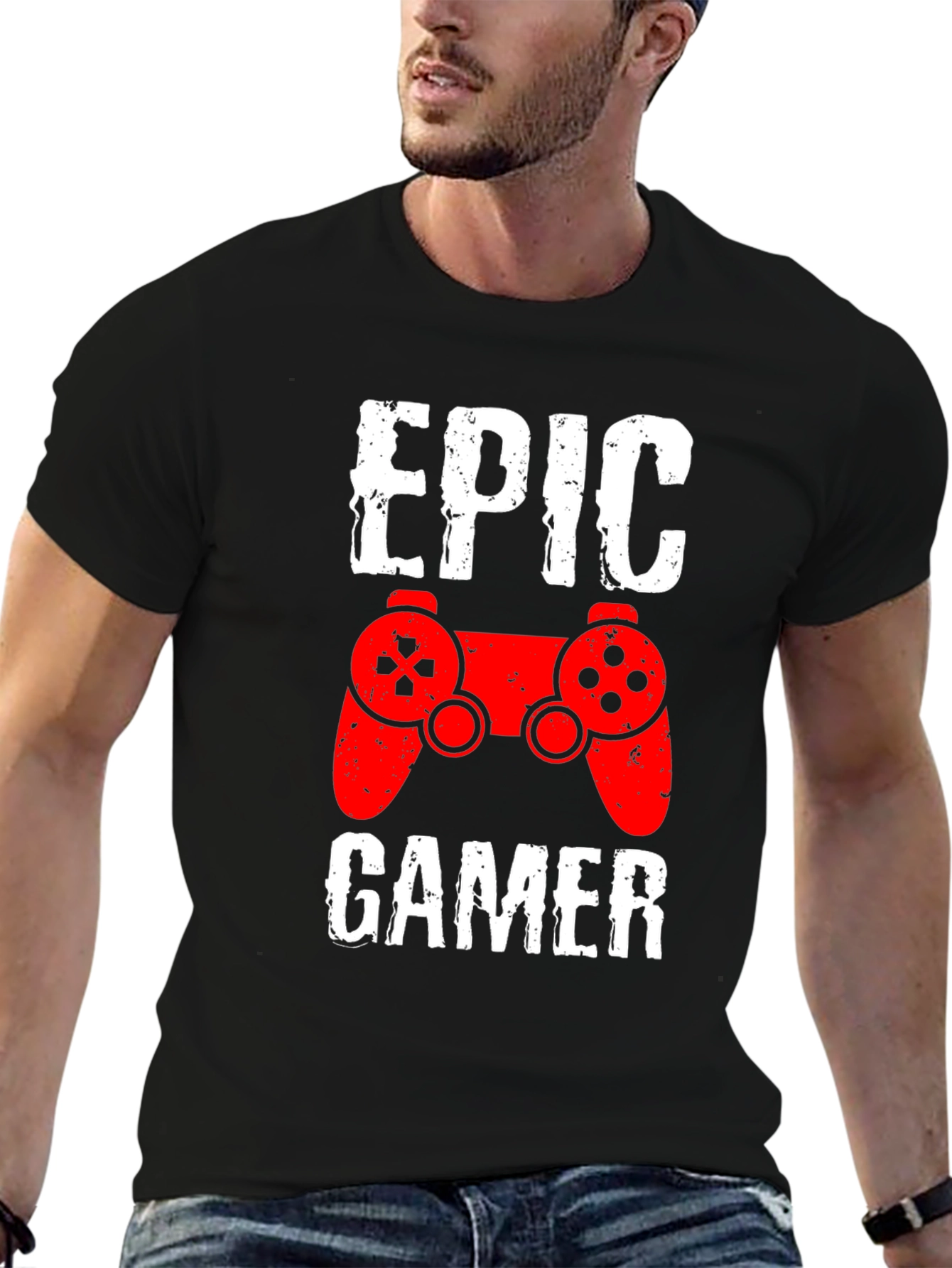Epic Gamer T-Shirt - Controller Graphic Tee