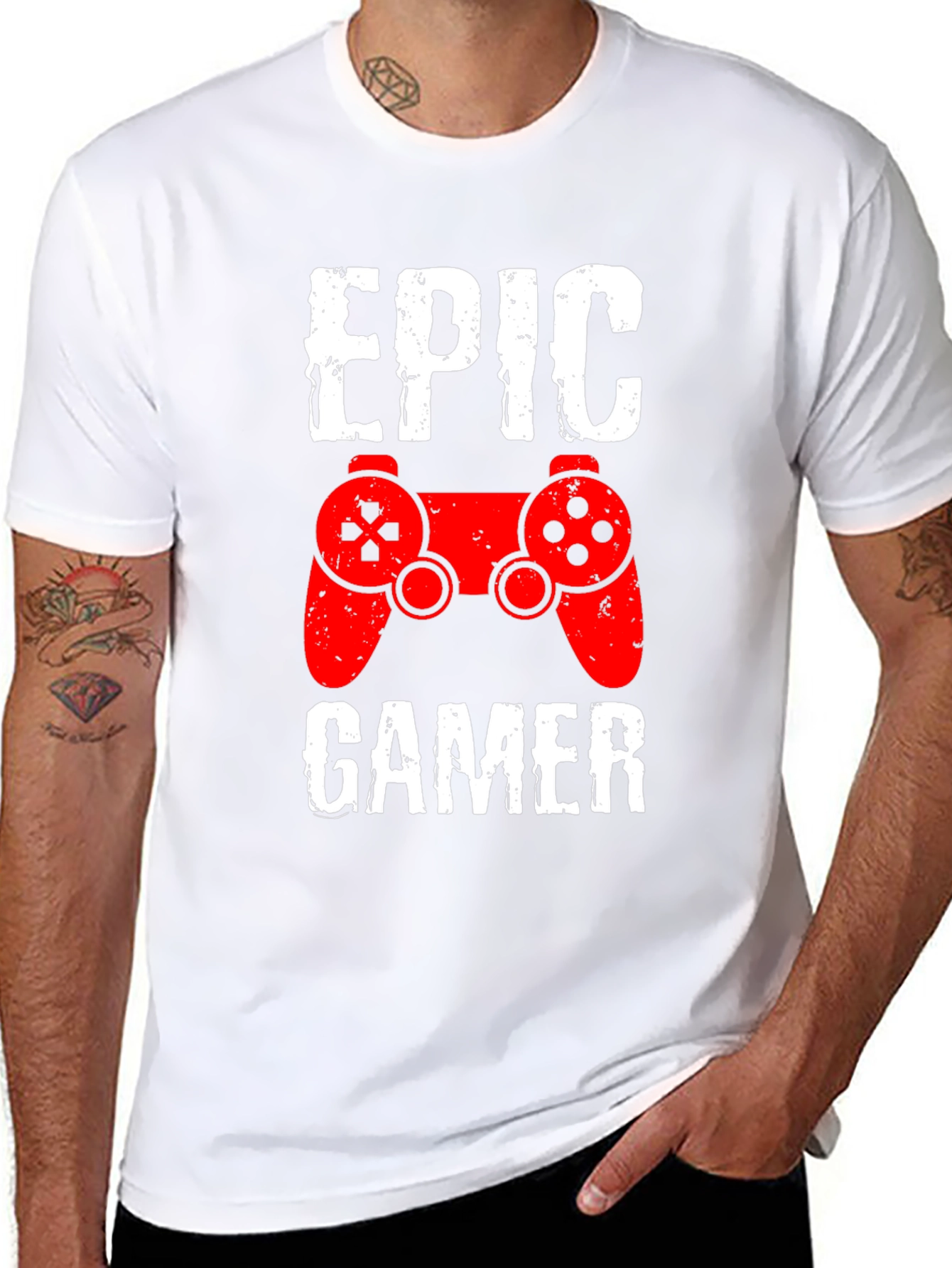 Epic Gamer T-Shirt - Controller Graphic Tee