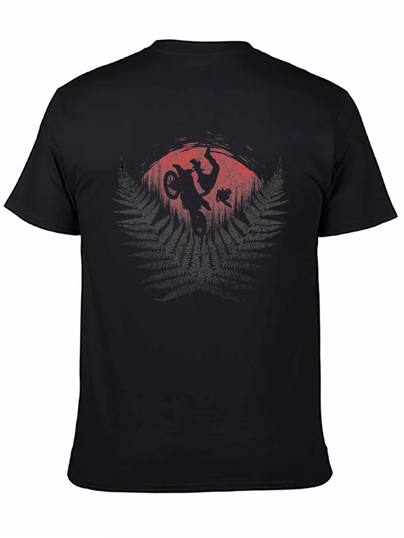 Motocross Silhouette Graphic T-Shirt