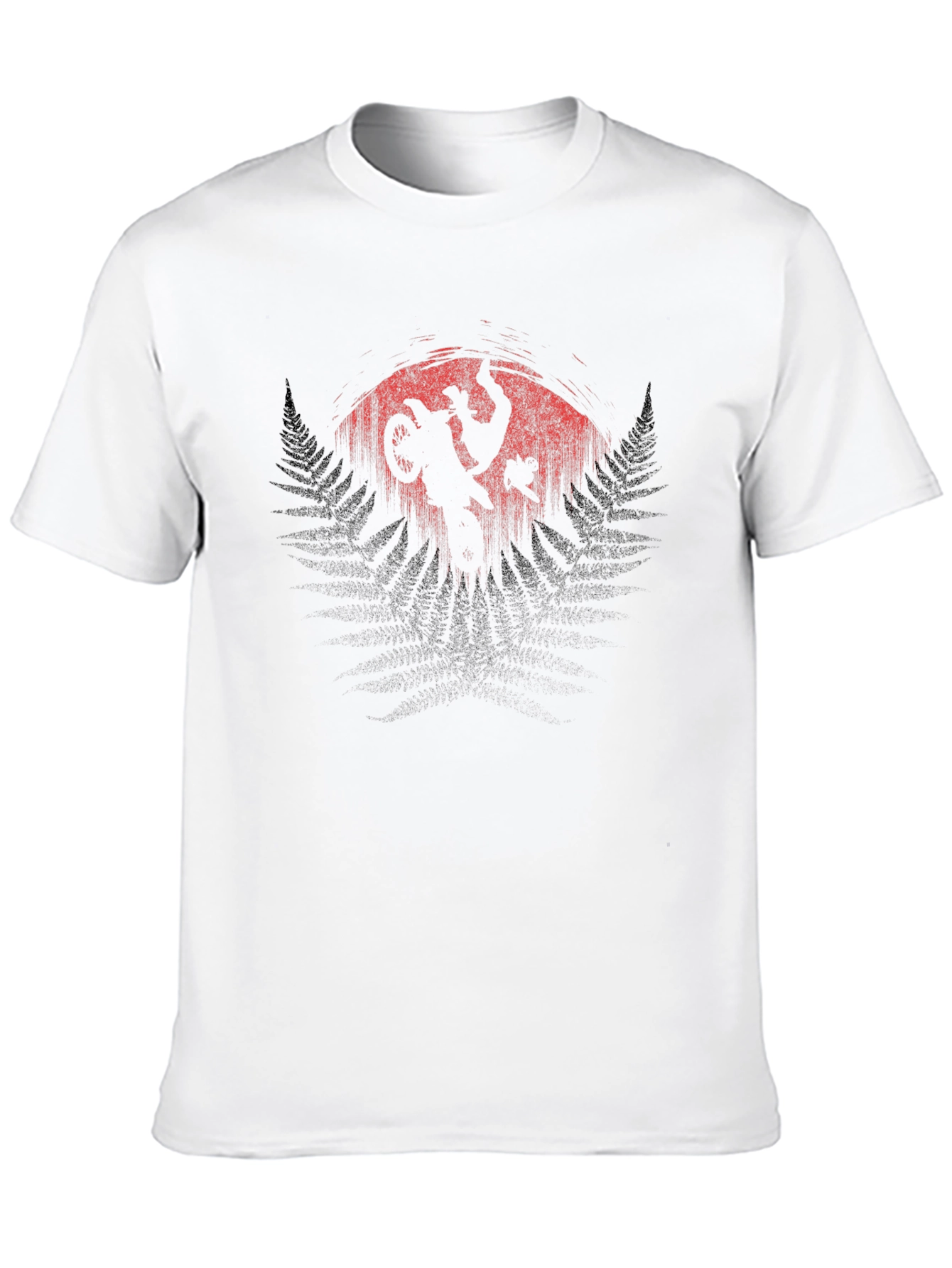Motocross Silhouette Graphic T-Shirt
