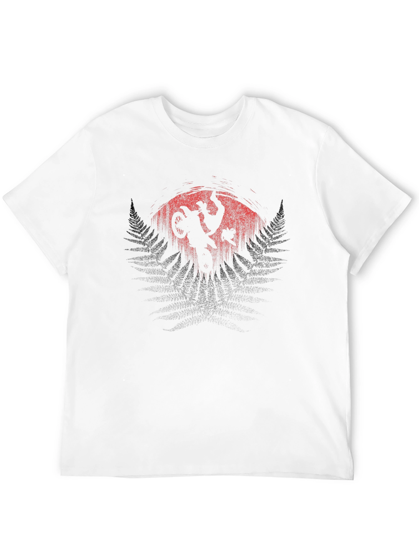 Motocross Silhouette Graphic T-Shirt