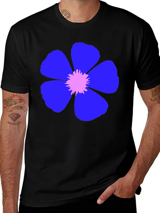 Floral Graphic T-Shirt - Casual Wear