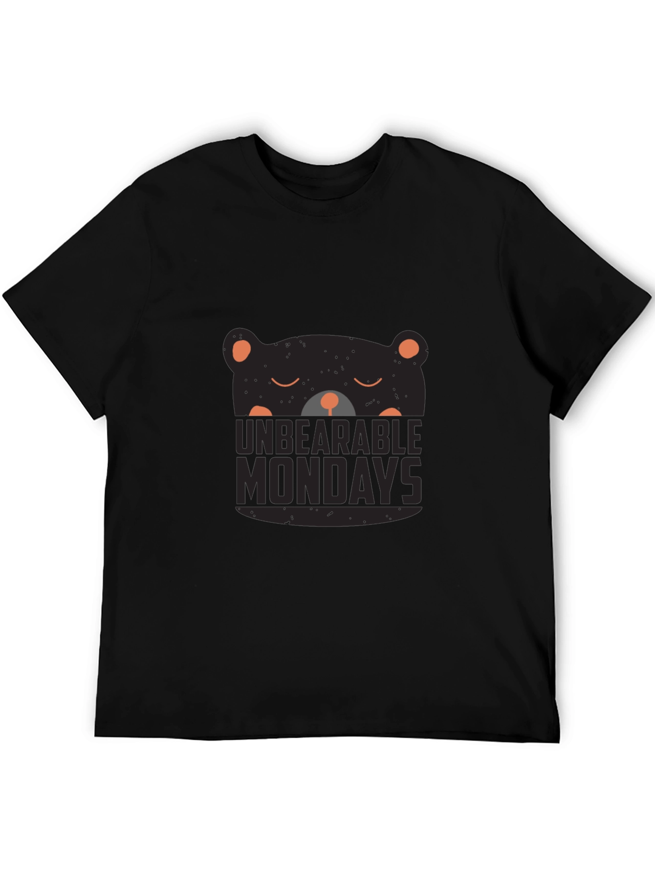 Unbearable Mondays Graphic T-Shirt