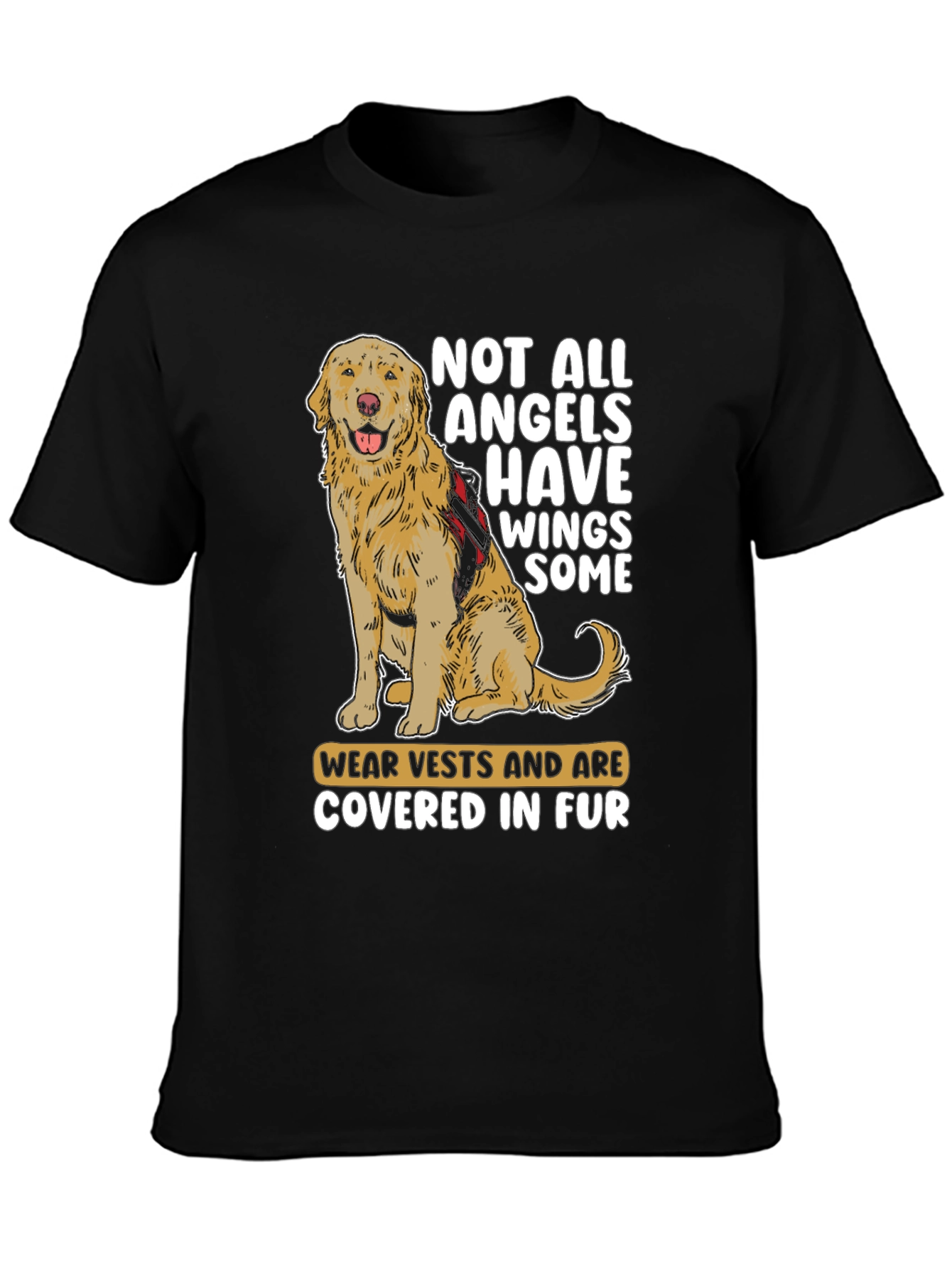 Dog Angel T-Shirt - Furry Friends Apparel