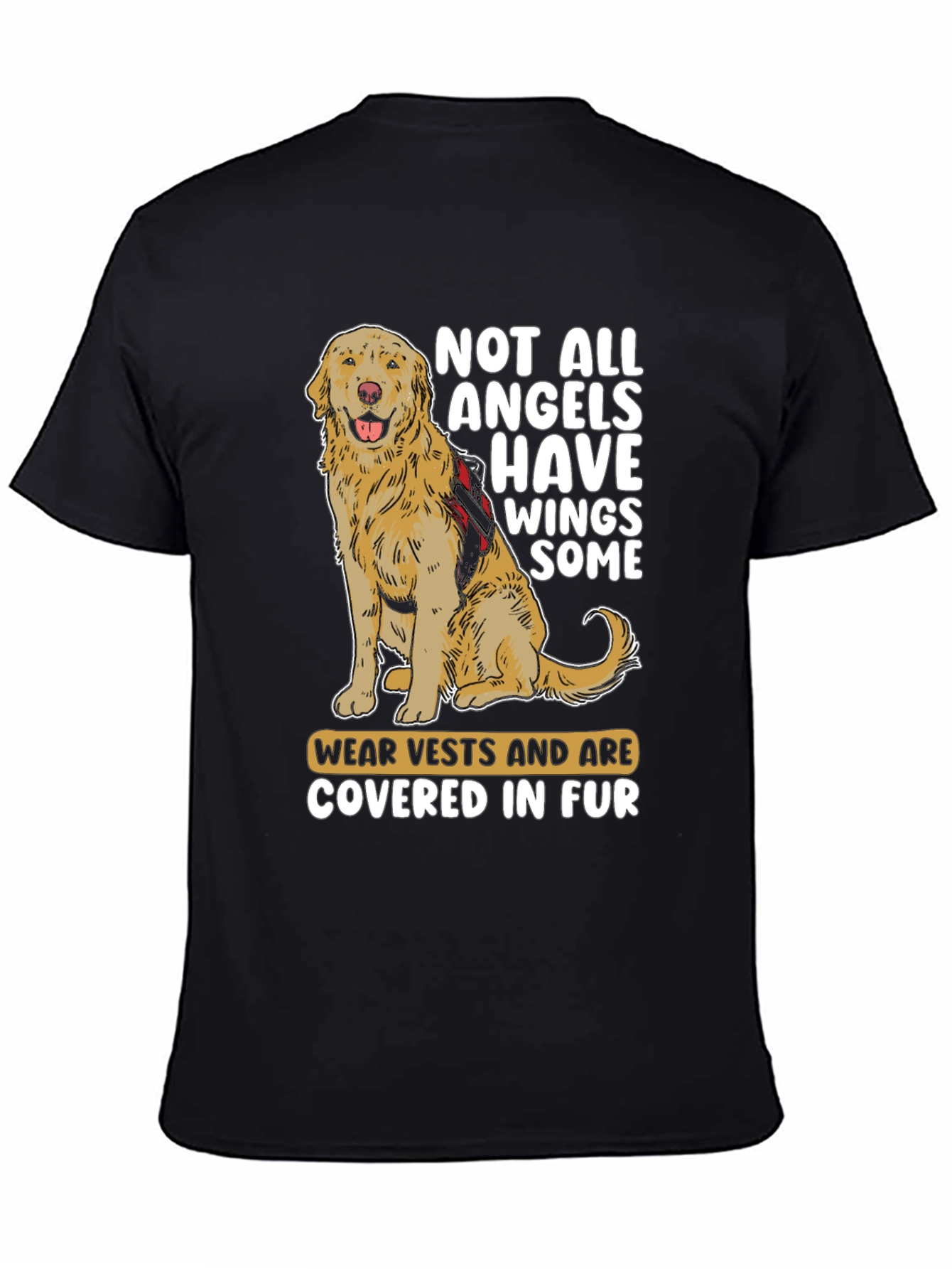 Dog Angel T-Shirt - Furry Friends Apparel