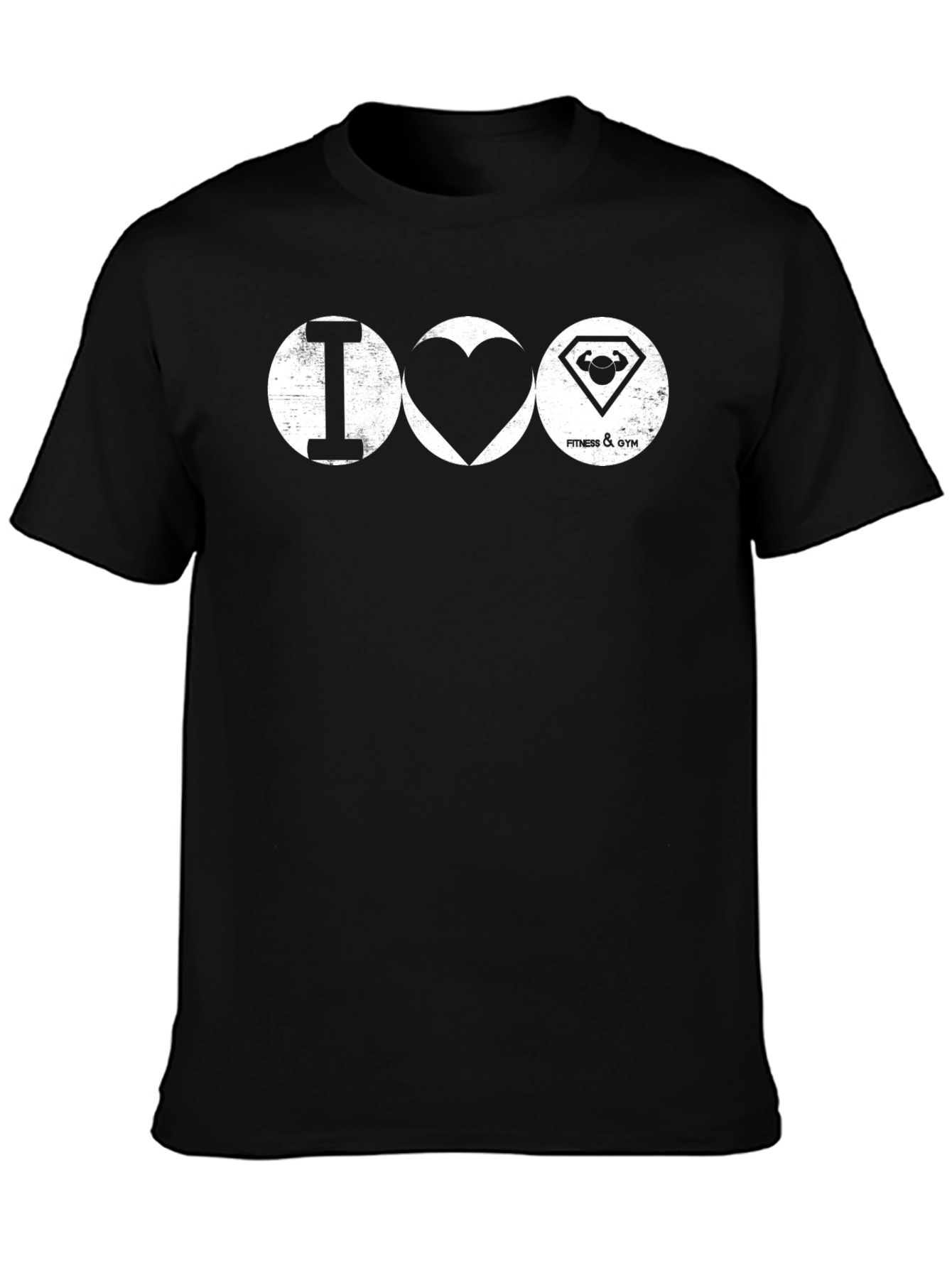 I Love Fitness & Gym T-Shirt