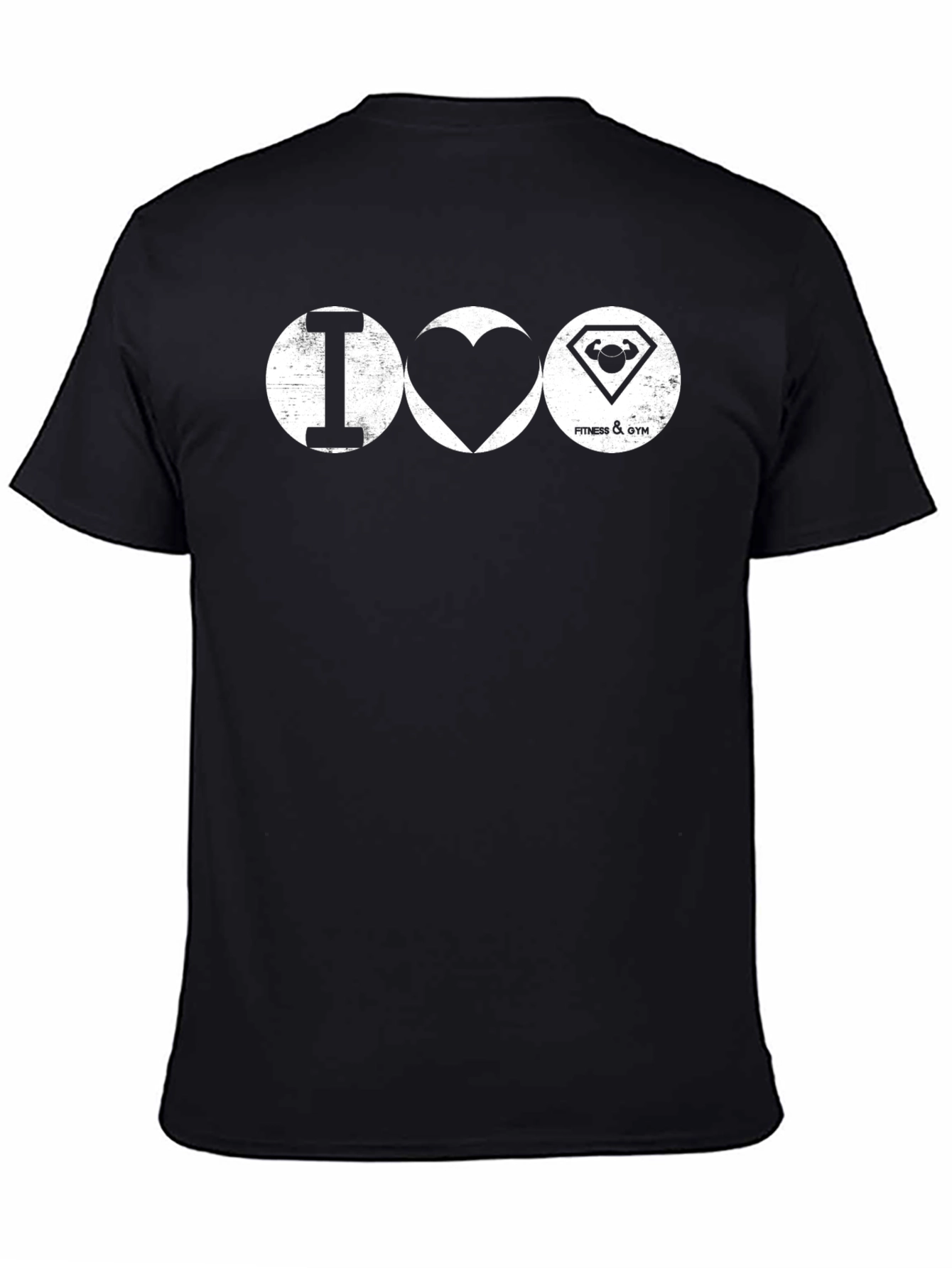 I Love Fitness & Gym T-Shirt