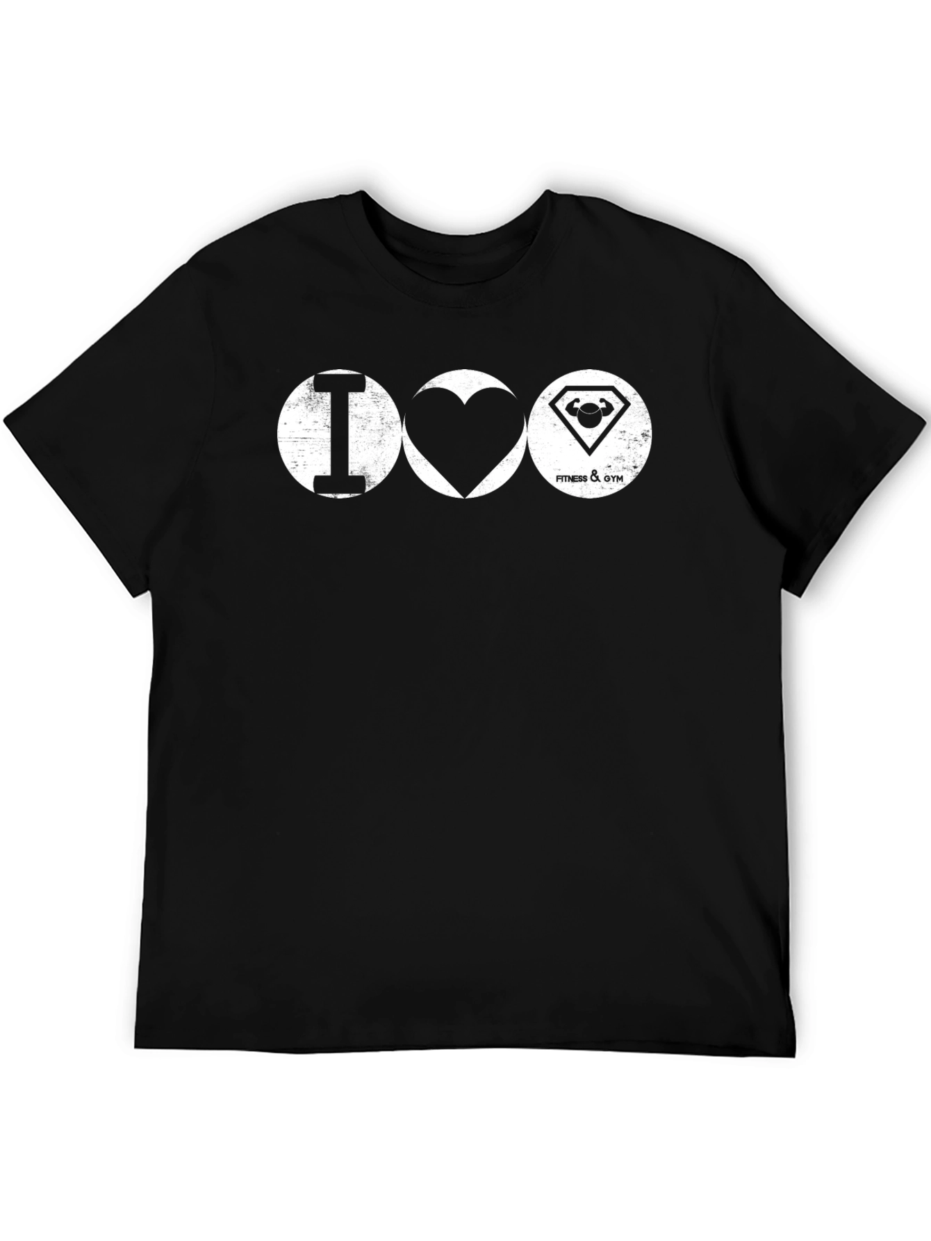 I Love Fitness & Gym T-Shirt