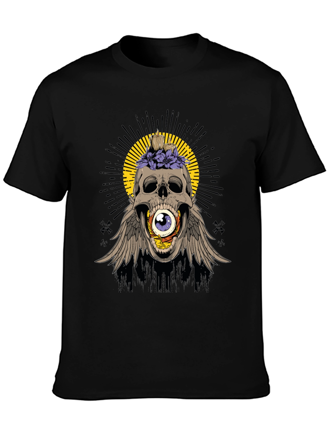 Skull with Eye Graphic Tee