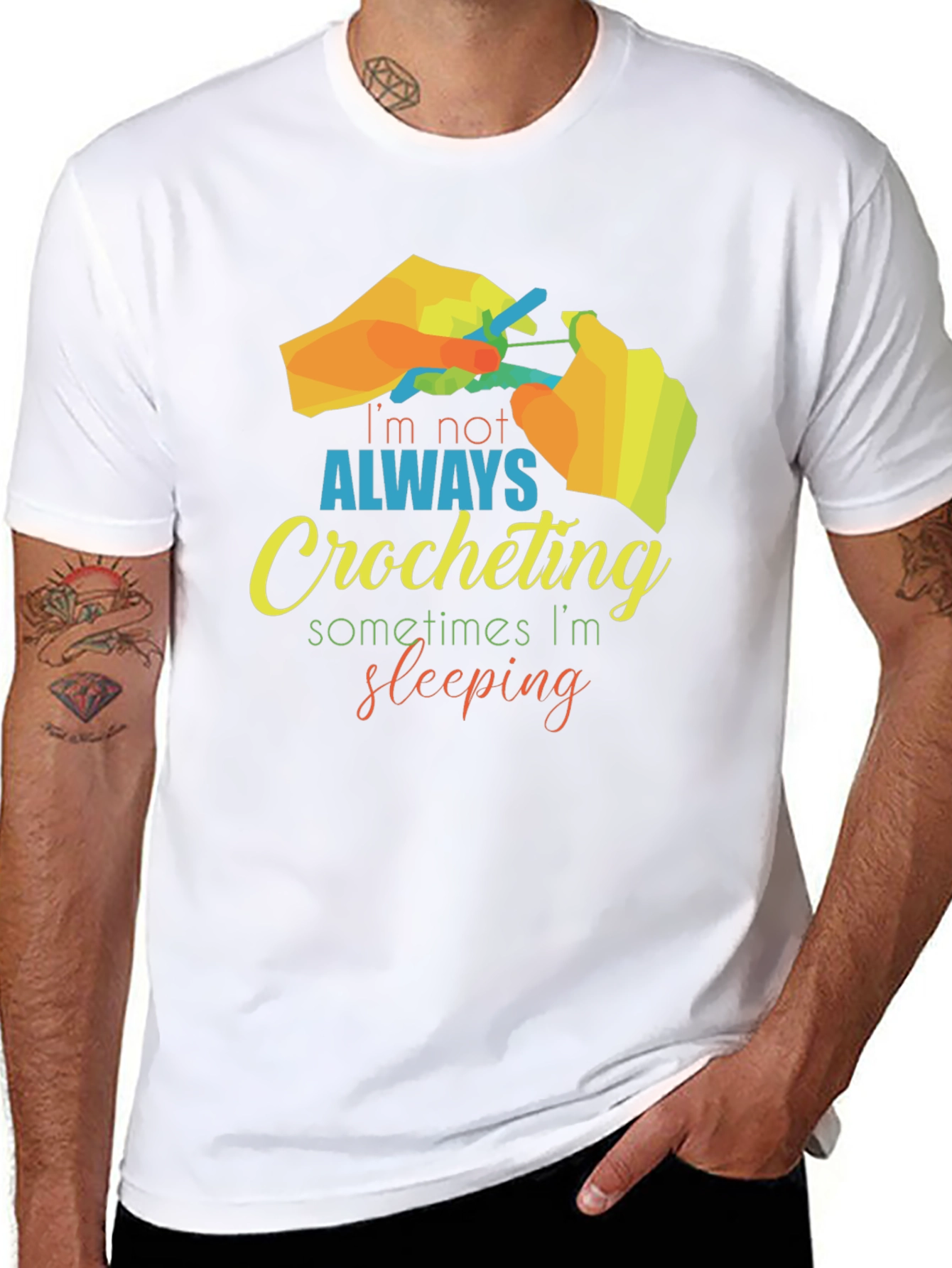 Crocheting T-Shirt - Funny Hobby Tee