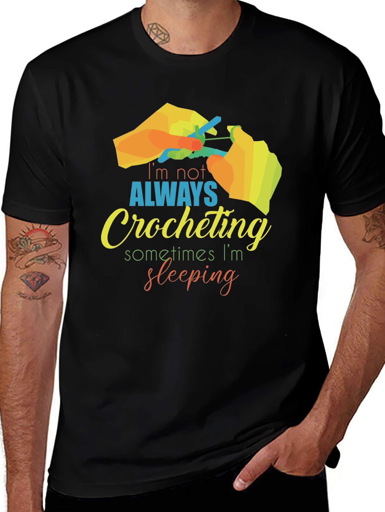 Crocheting T-Shirt - Funny Hobby Tee