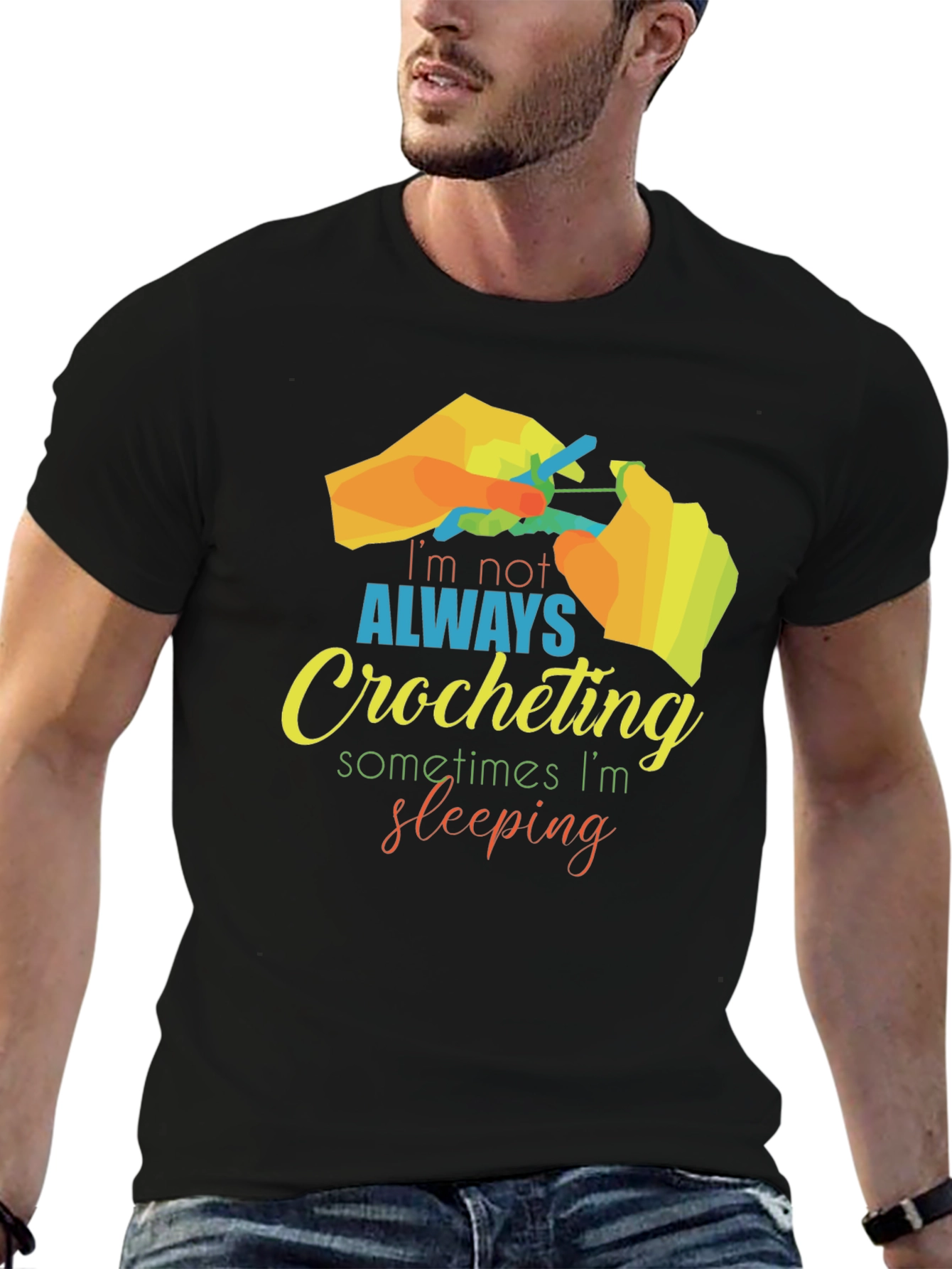Crocheting T-Shirt - Funny Hobby Tee