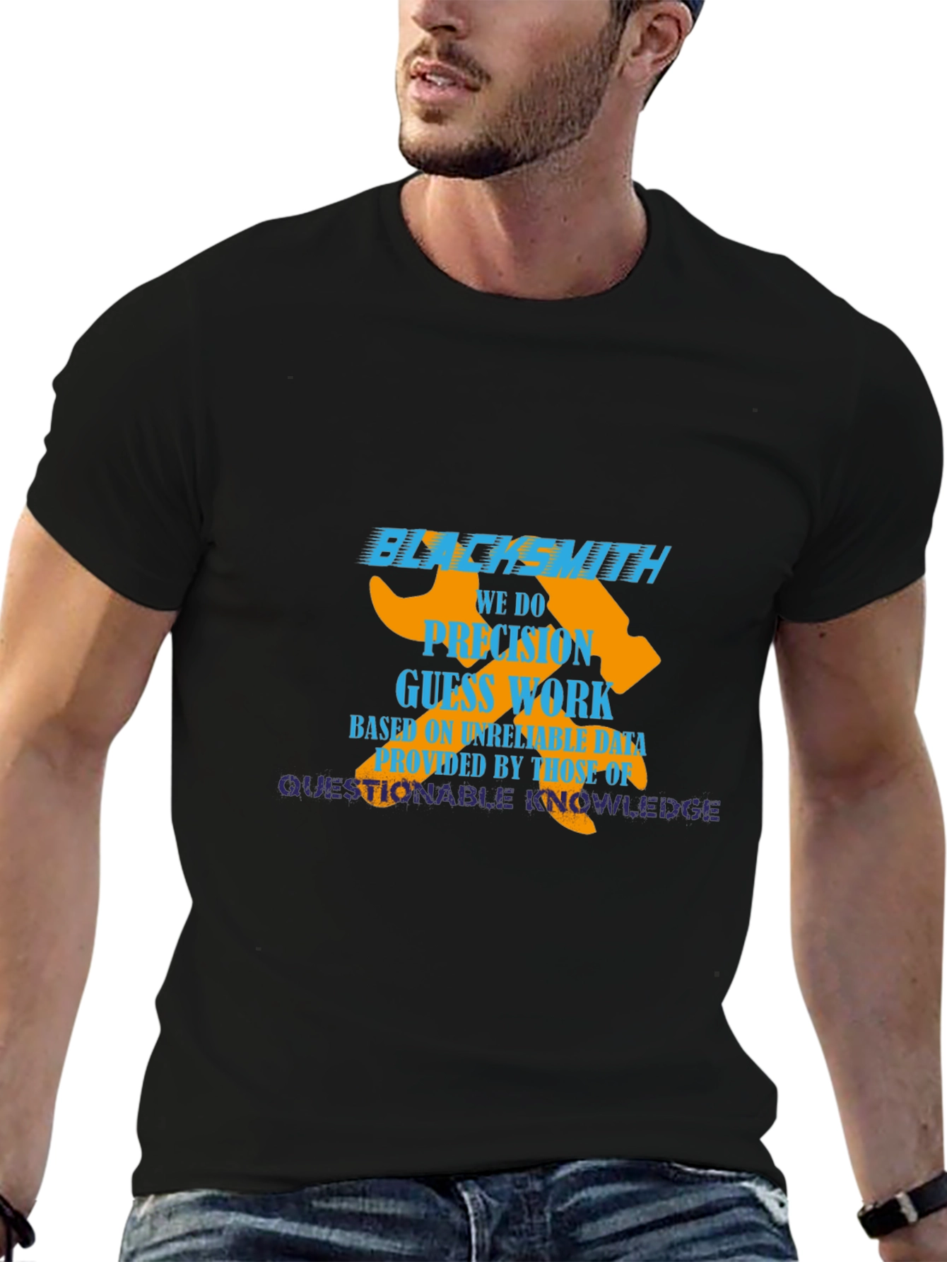 Blacksmith Precision T-Shirt - Black