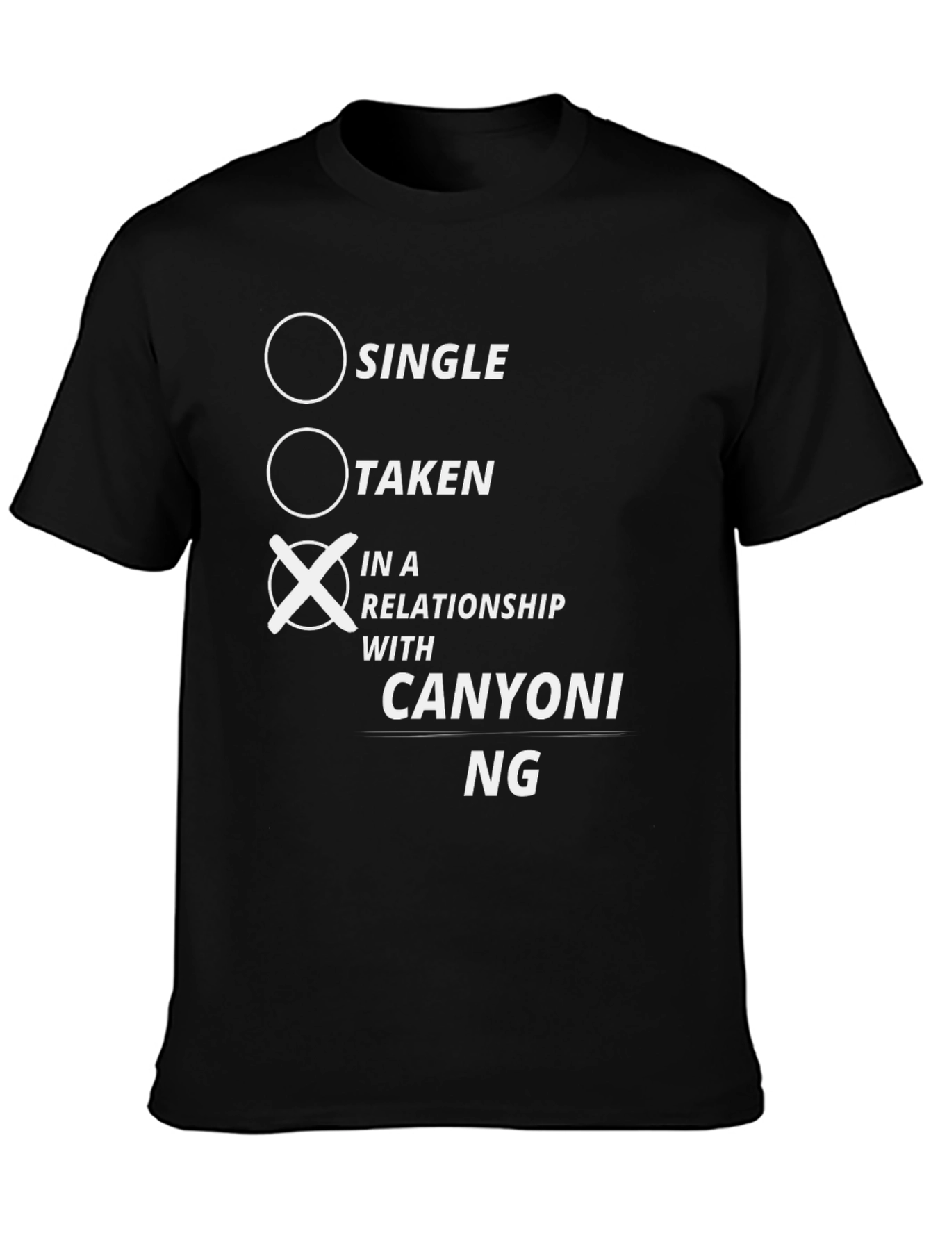 Canyoneering Relationship Status T-Shirt