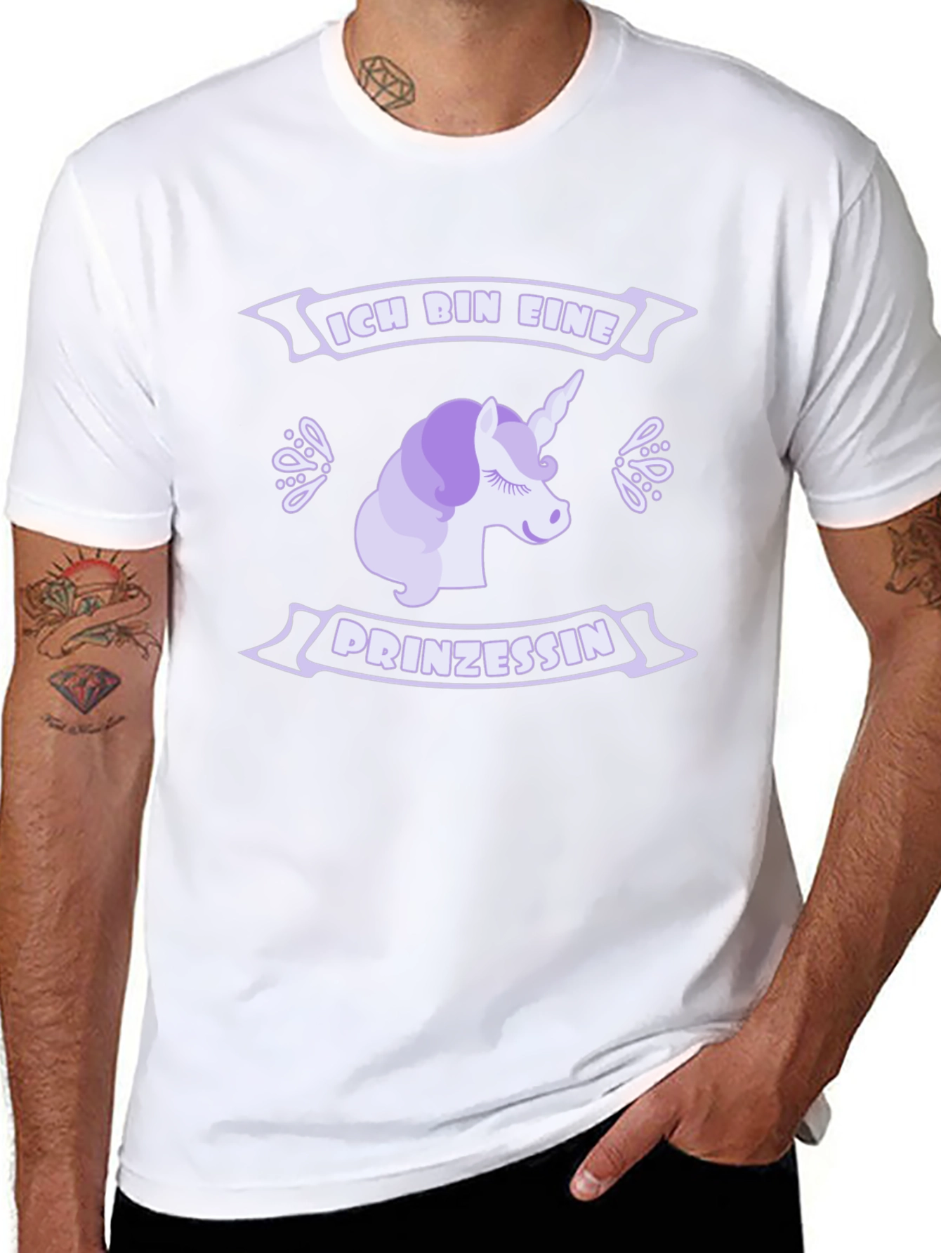Ich Bin Eine Prinzessin Unicorn T-Shirt