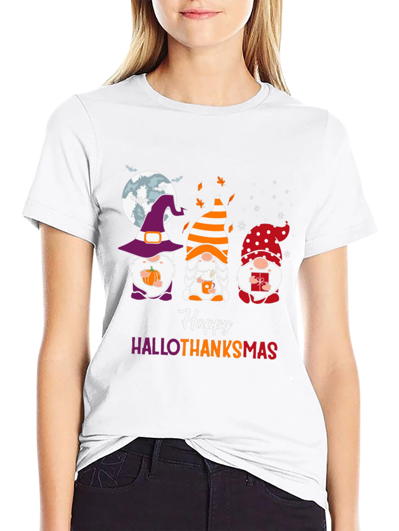 Happy HALLOTHANKSMAST T-shirt