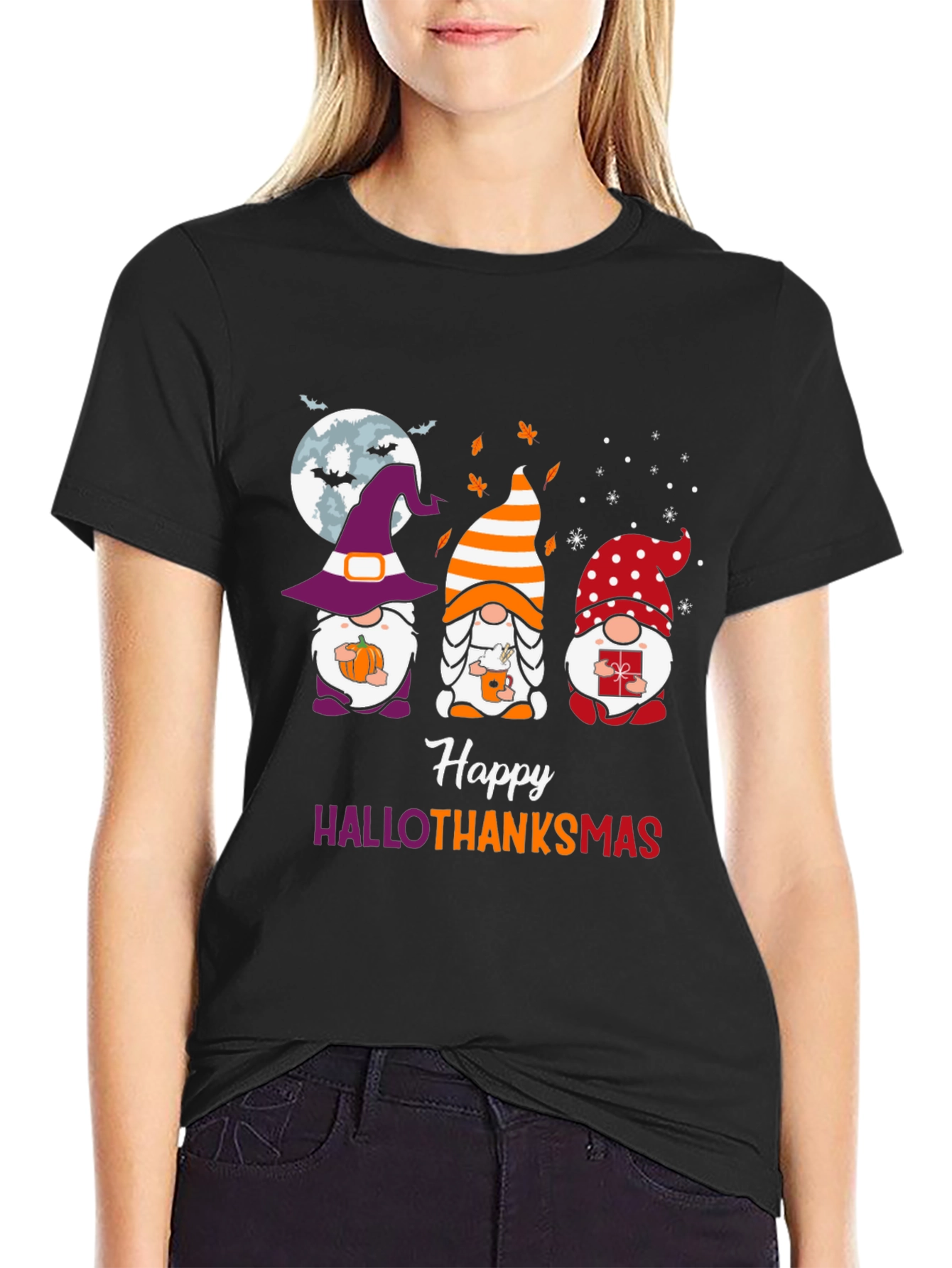 Happy HALLOTHANKSMAST T-shirt