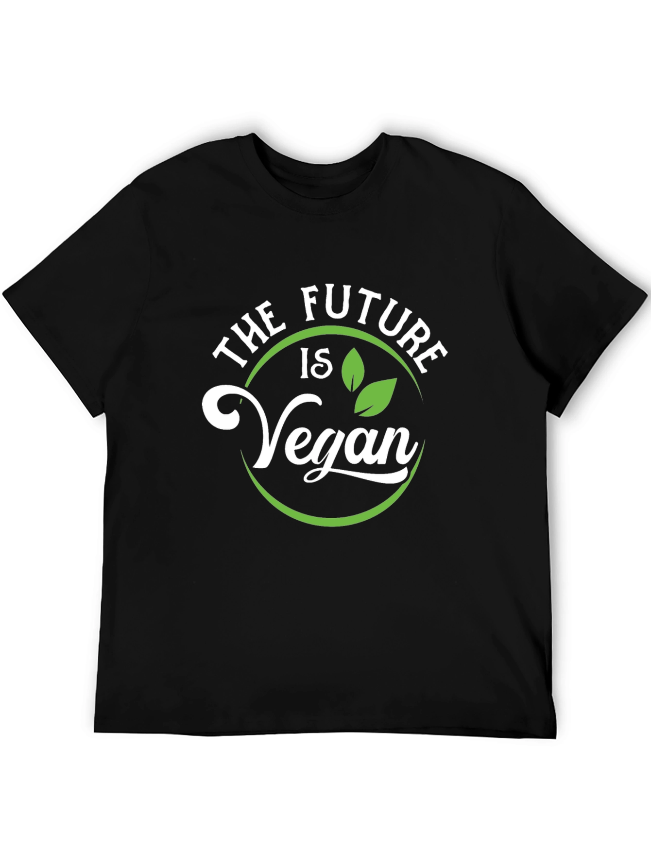 The Future is Vegan T-Shirt - Unisex Black Tee