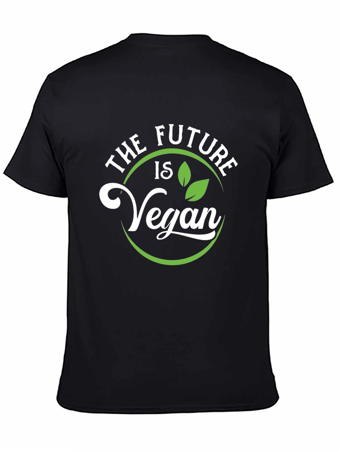 The Future is Vegan T-Shirt - Unisex Black Tee