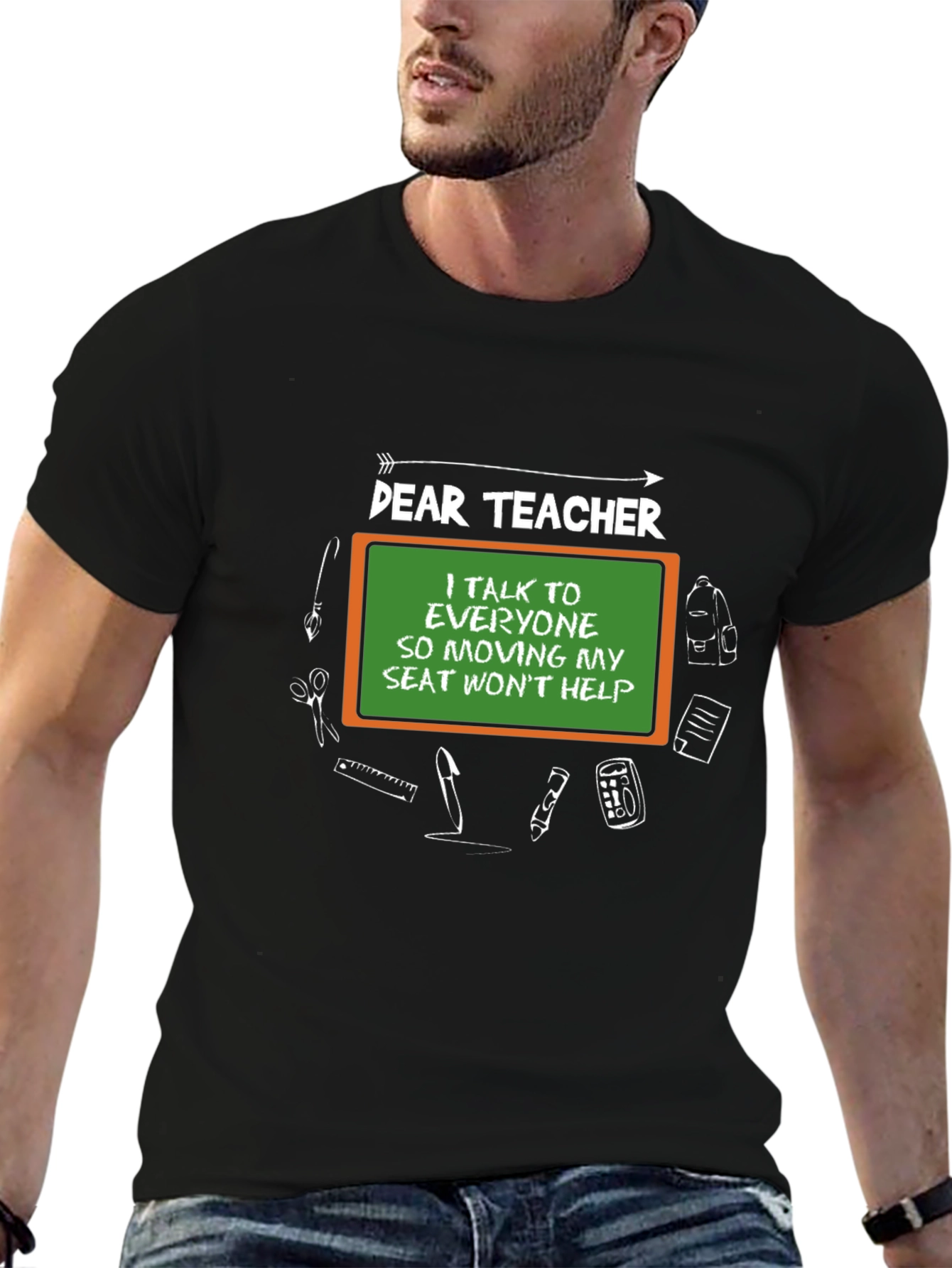 Dear Teacher T-Shirt Funny Gift for Teachers