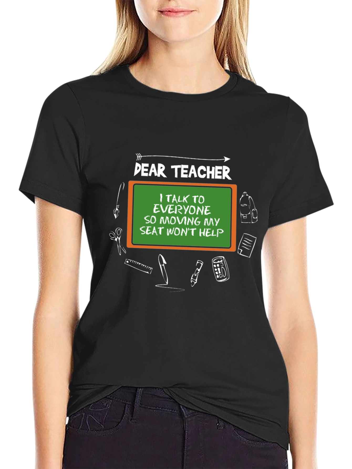 Dear Teacher T-Shirt Funny Gift for Teachers