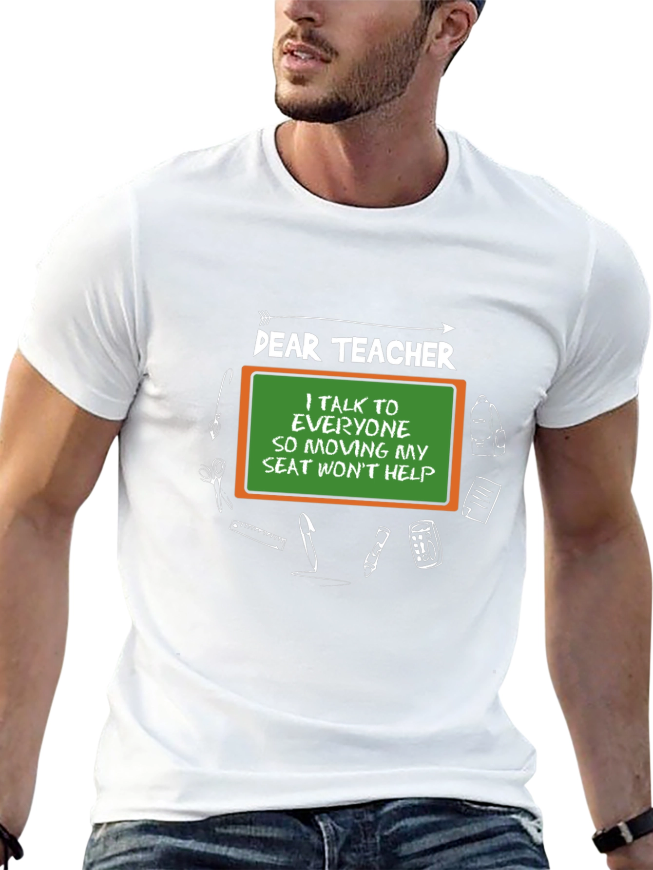 Dear Teacher T-Shirt Funny Gift for Teachers
