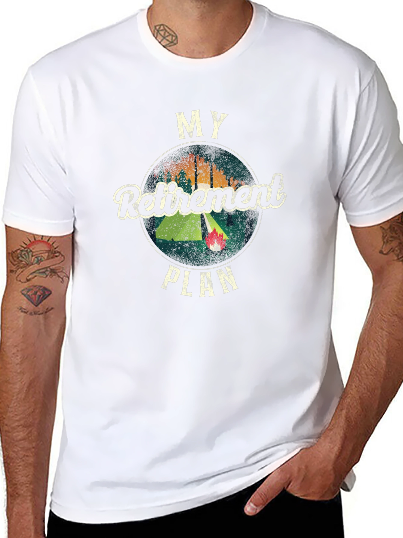 My Retirement Plan Camping T-Shirt