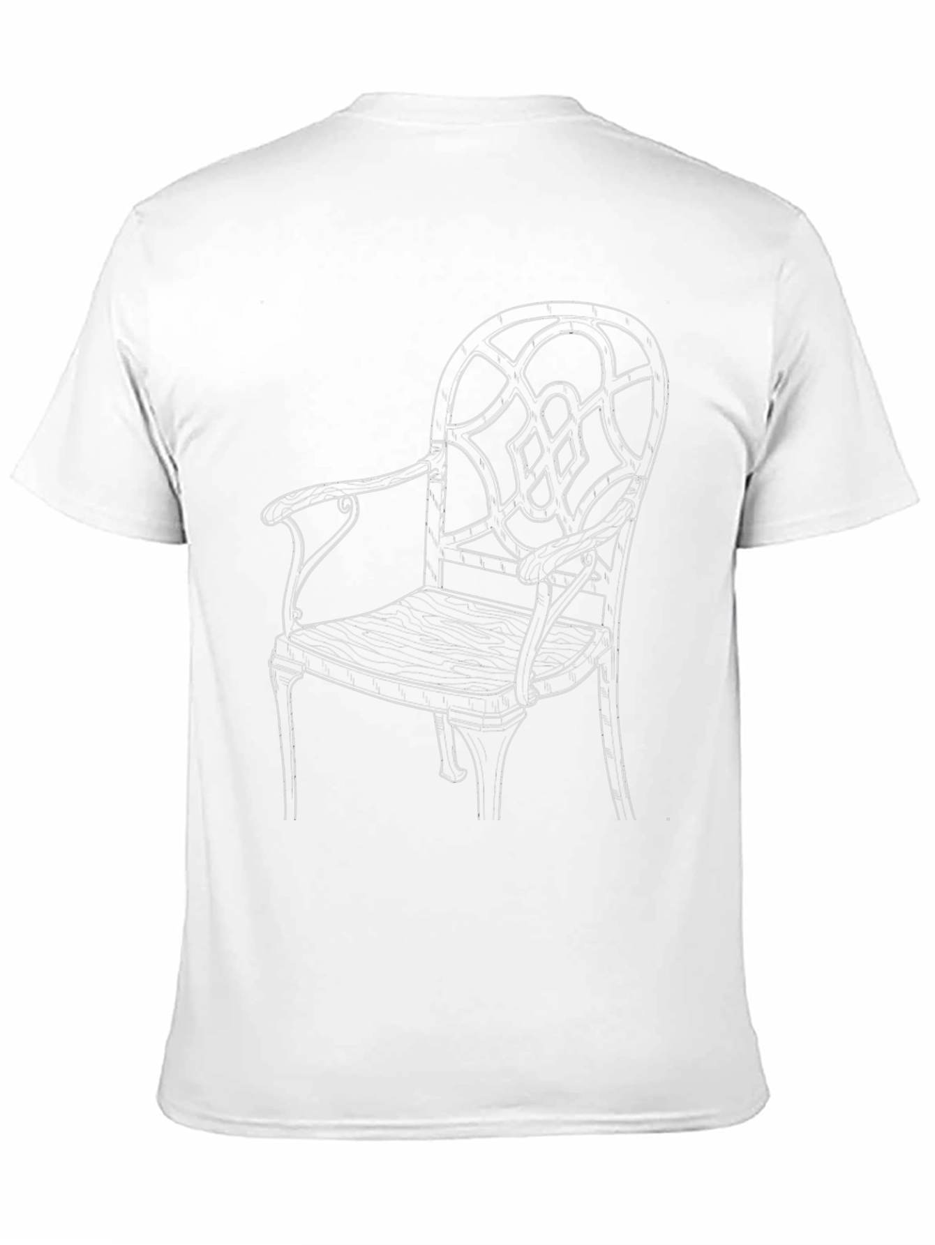 Modern Chair Graphic T-Shirt - Black