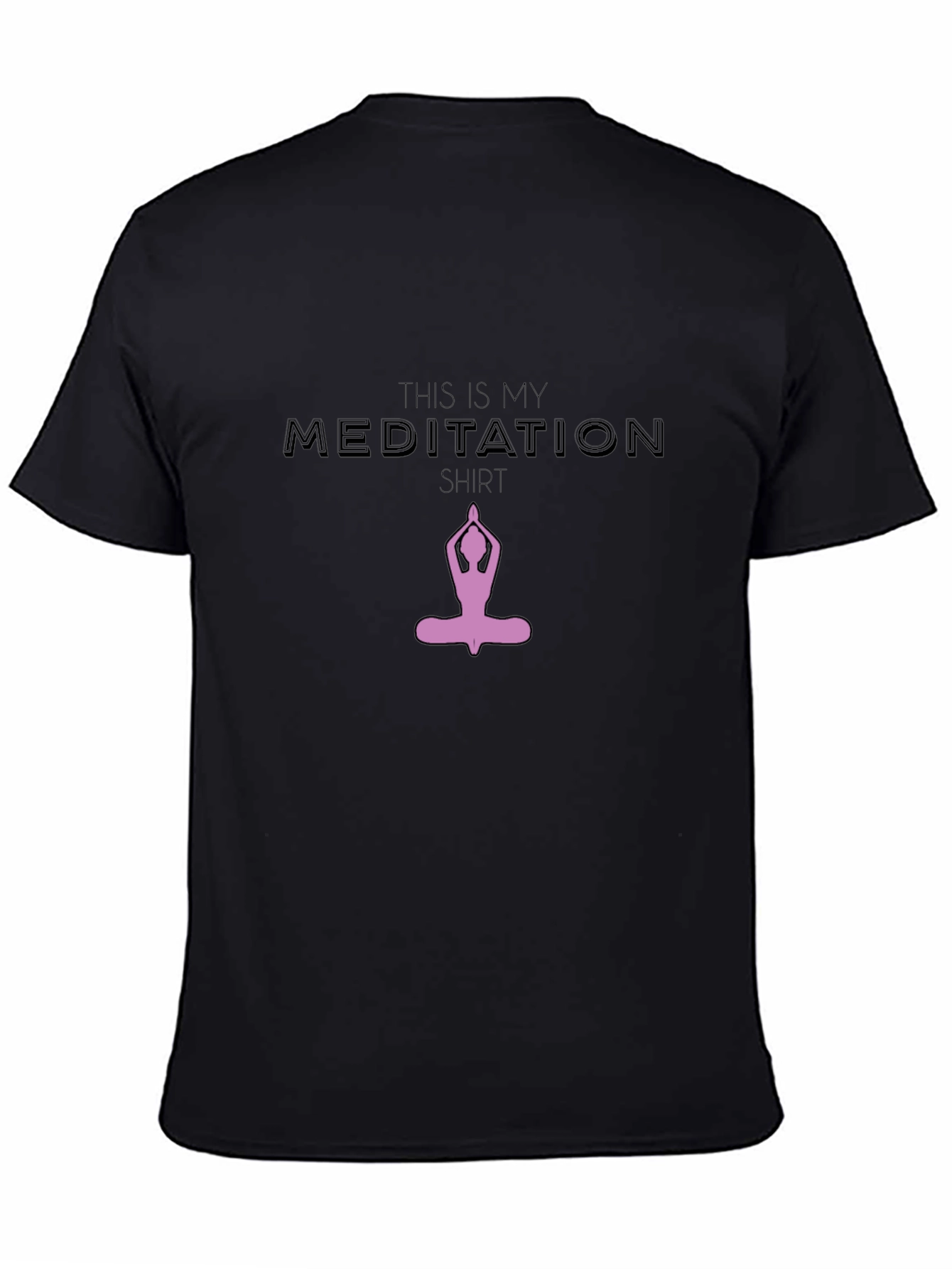 Meditation Shirt - Yoga Lotus Position Tee