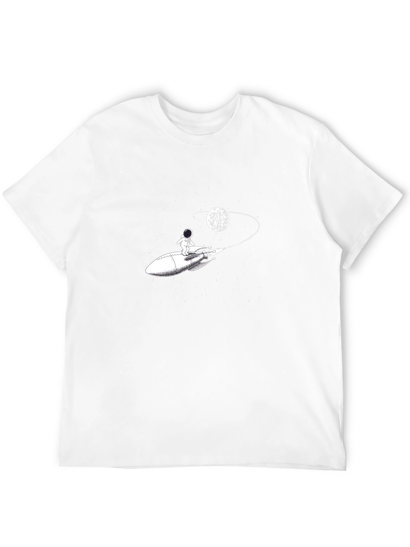 Astronaut Rocket T-Shirt - Space Adventure Tee
