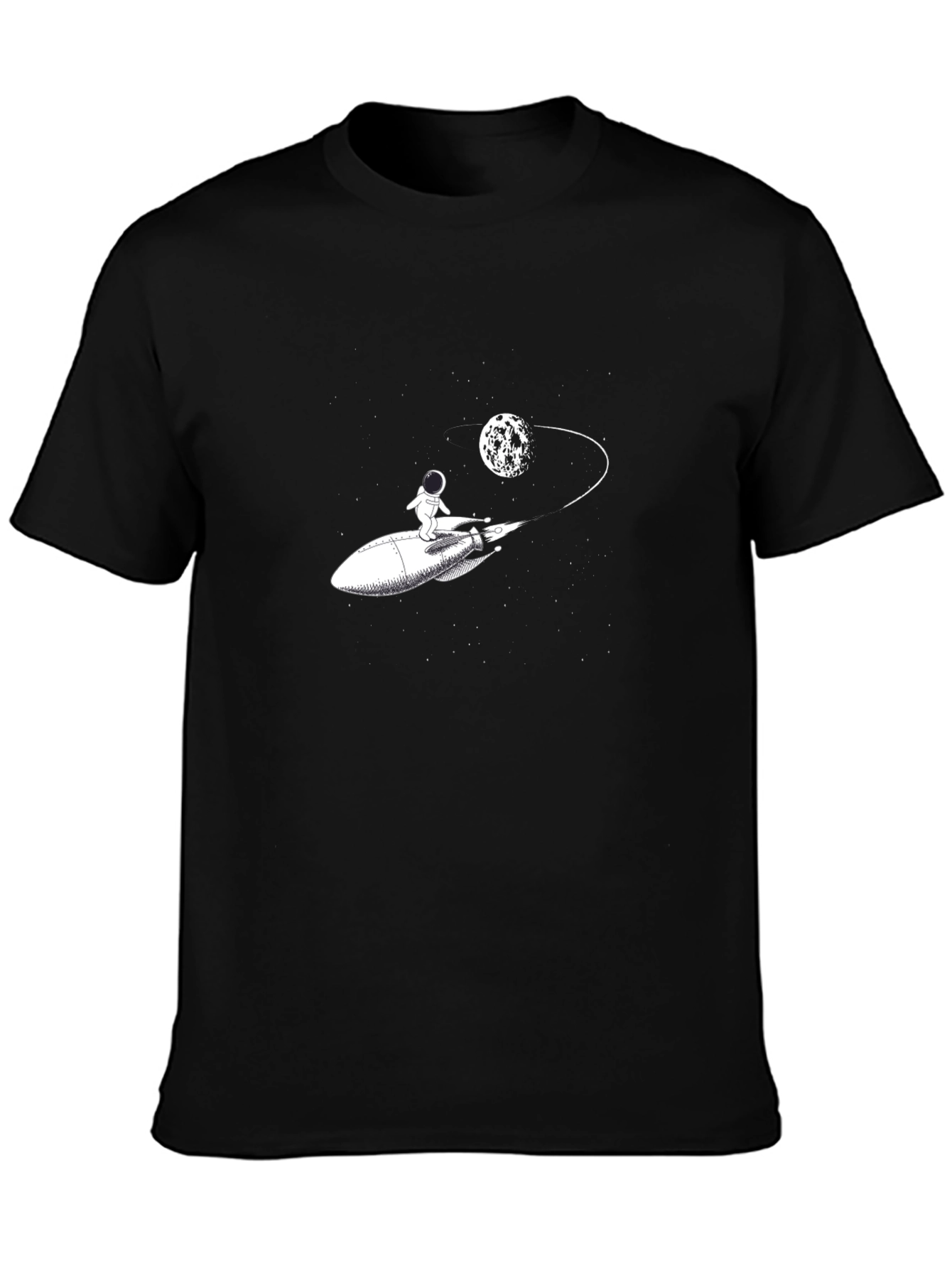 Astronaut Rocket T-Shirt - Space Adventure Tee