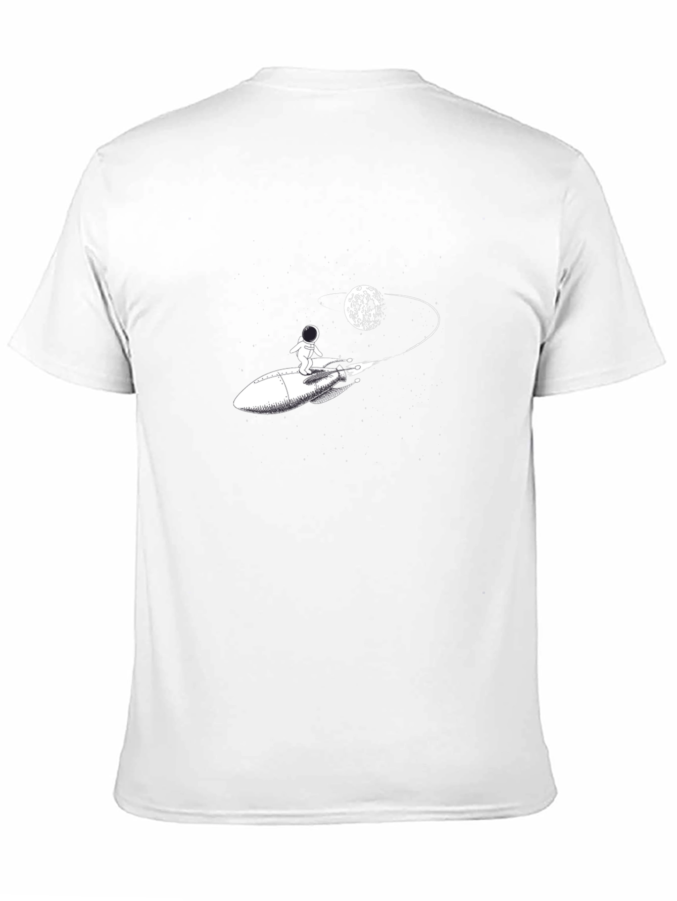 Astronaut Rocket T-Shirt - Space Adventure Tee