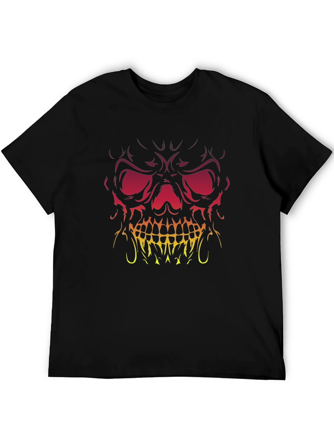 Skull Graphic Black T-Shirt