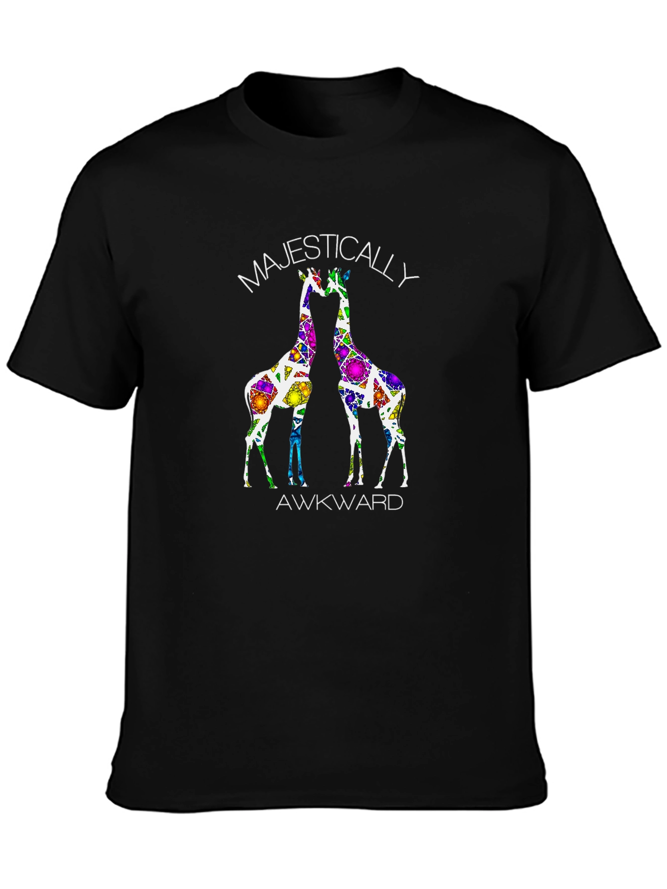 Majestically Awkward Giraffe Graphic Tee