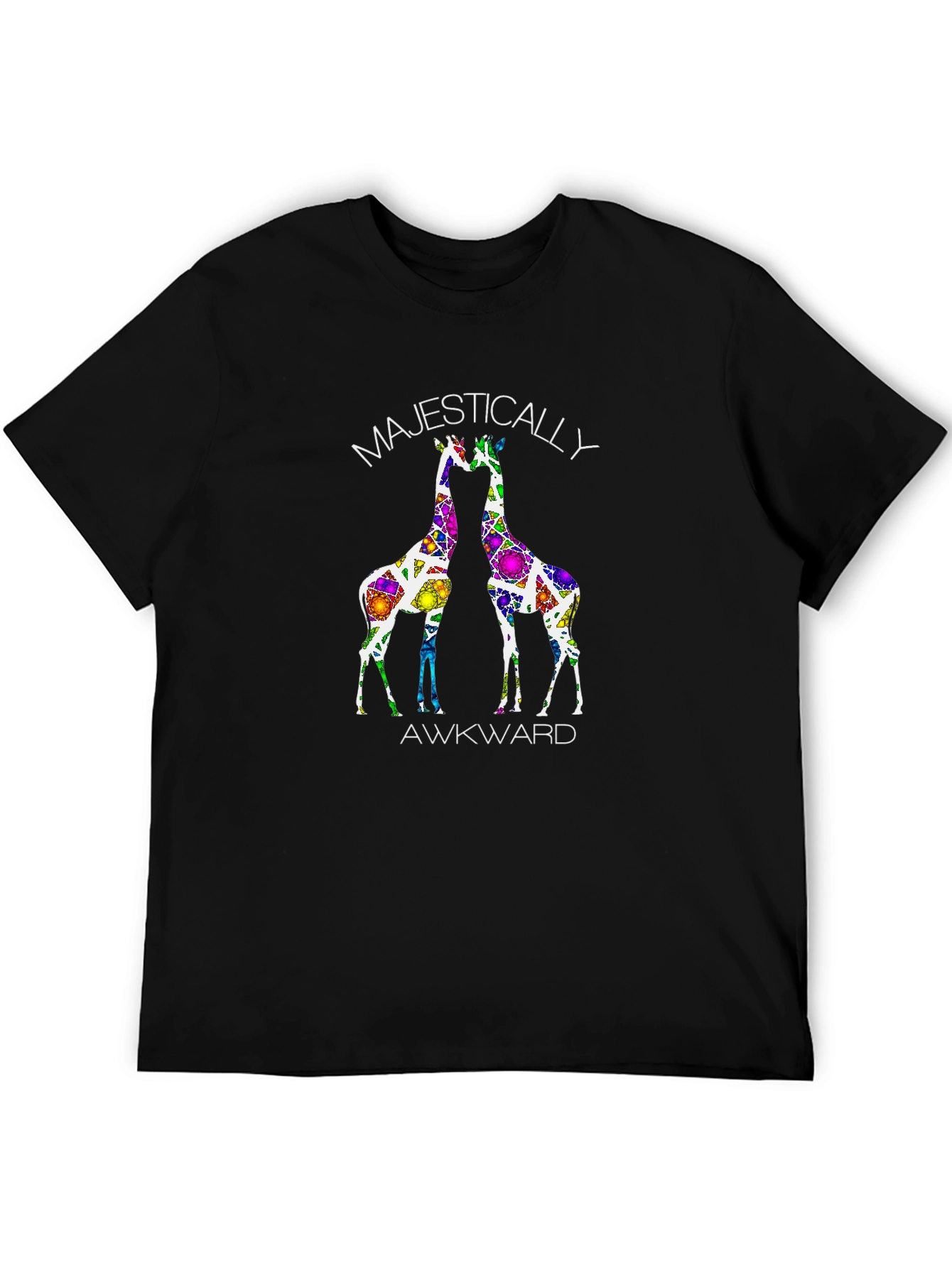 Majestically Awkward Giraffe Graphic Tee