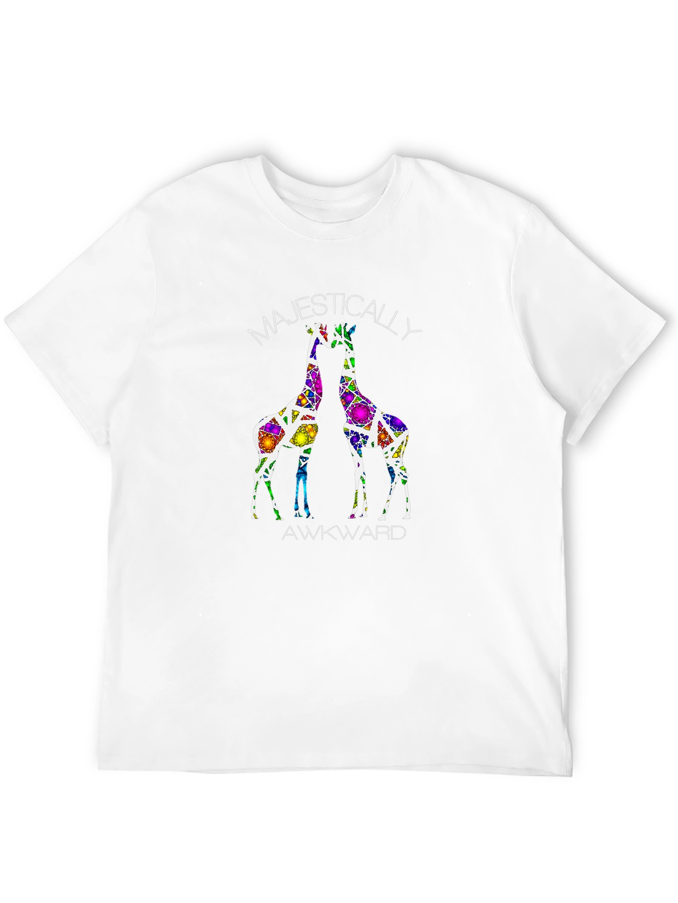 Majestically Awkward Giraffe Graphic Tee