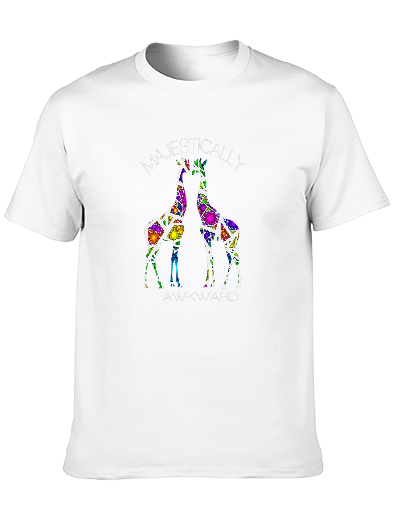 Majestically Awkward Giraffe Graphic Tee
