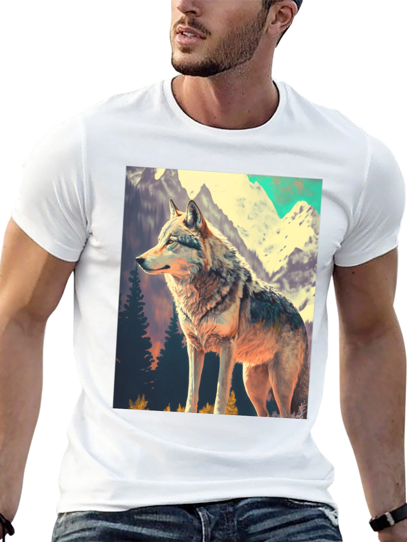 Wolf Mountain Graphic Tee