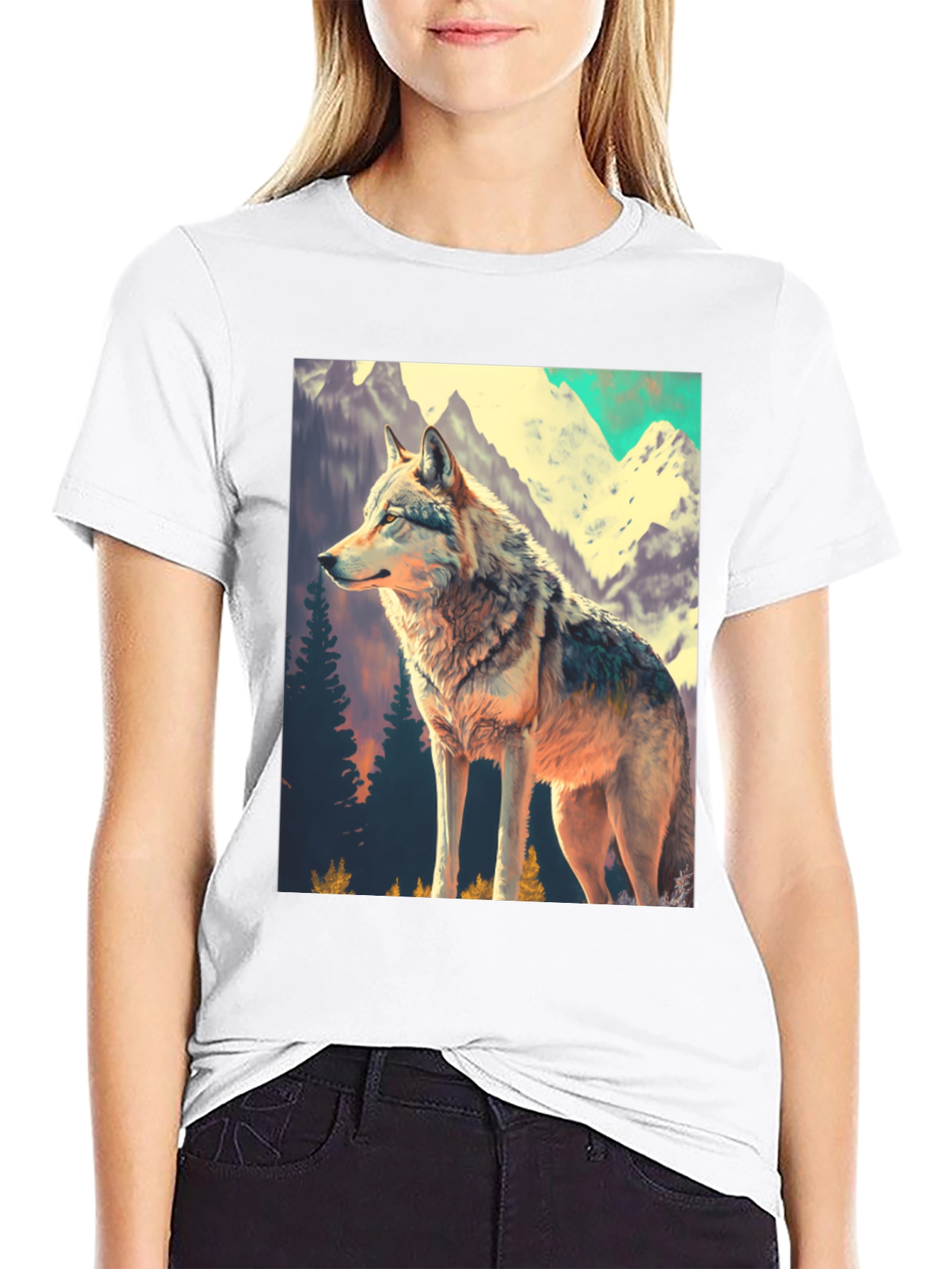 Wolf Mountain Graphic Tee