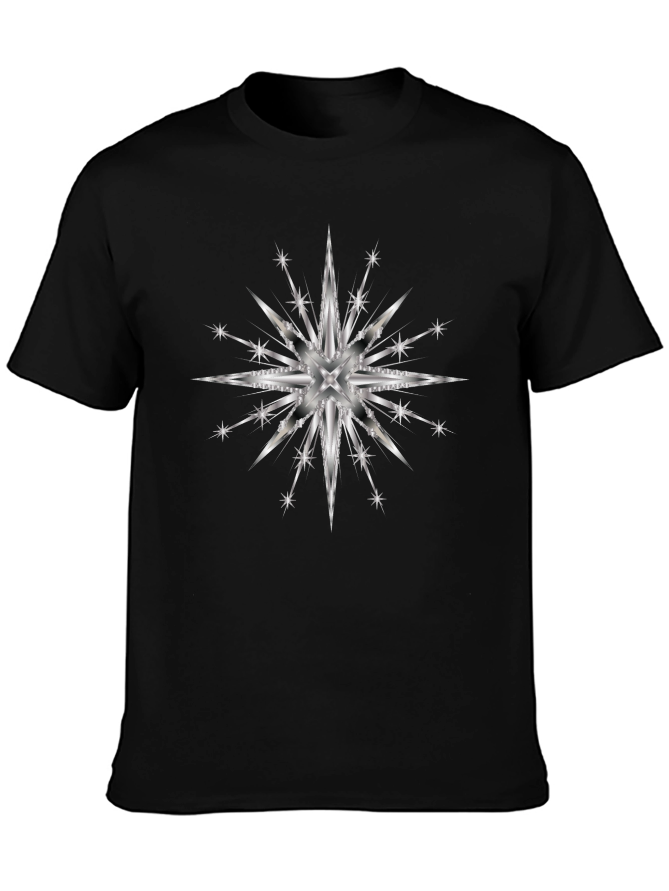 Starburst Graphic Black T-Shirt