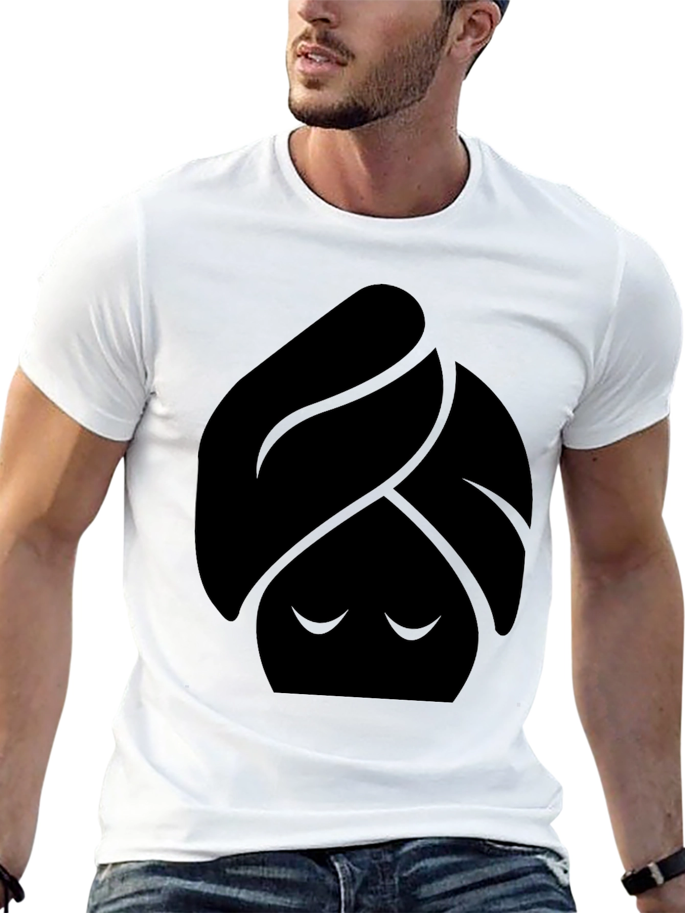Black T-Shirt - Spa Day Graphic