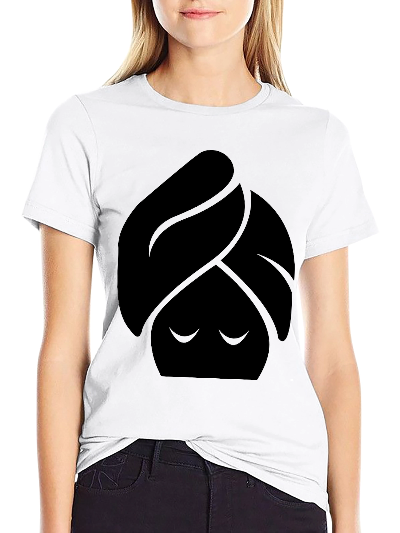 Black T-Shirt - Spa Day Graphic