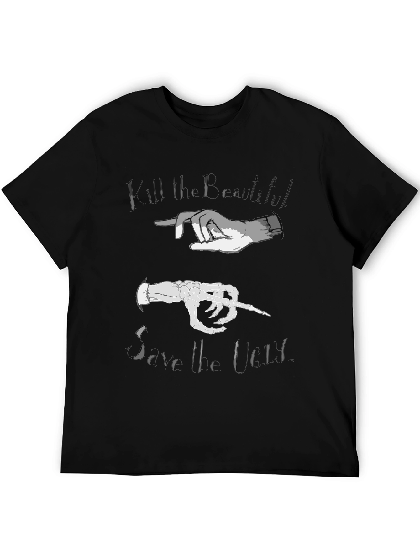 Kill the Beautiful Save the Lost Graphic T-Shirt