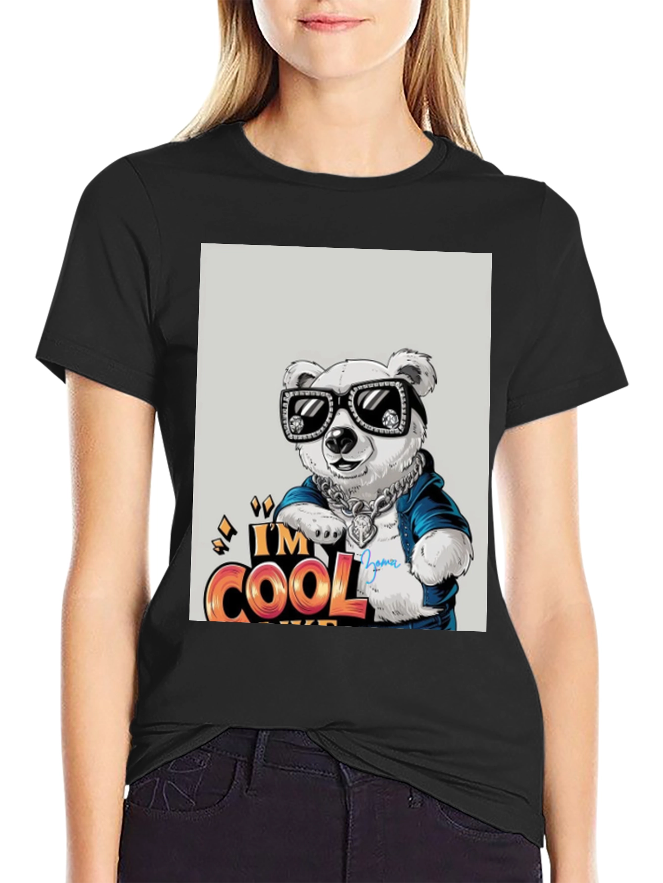 Cool Bear Graphic Tee - Trendy Streetwear